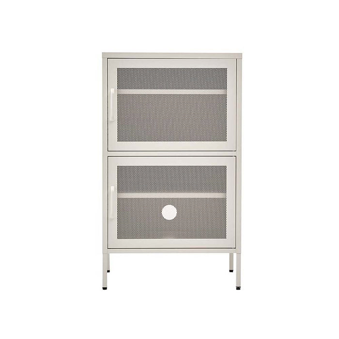 Double Mesh Door Cabinet