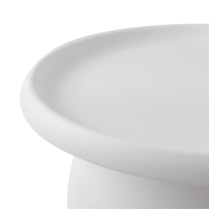 Coffee Table Mushroom Nordic Round Large Side Table 70CM White