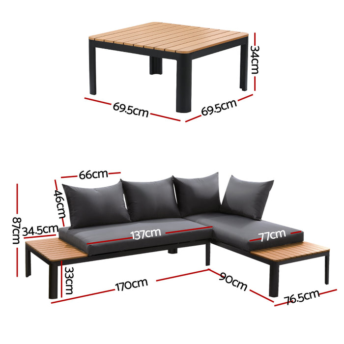 Robin Outdoor Sofa - 4 Seater