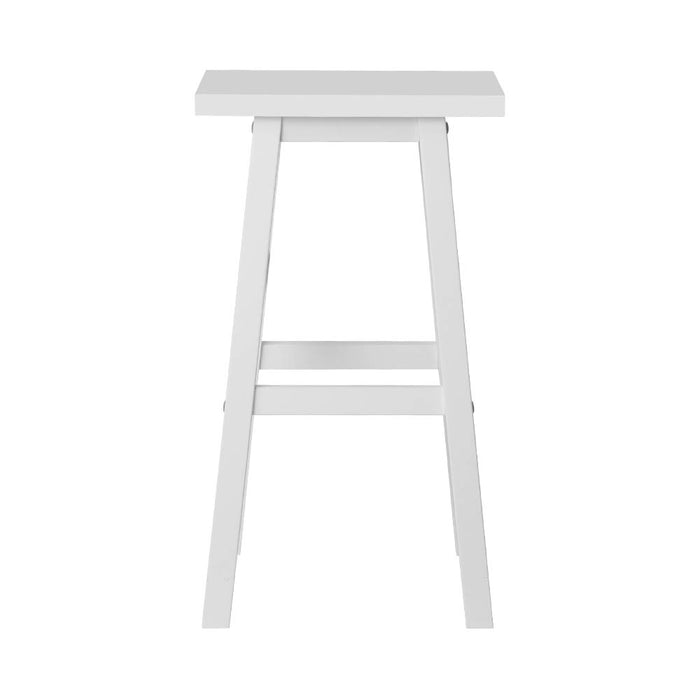 Harley Bar Stools White - Set of 2