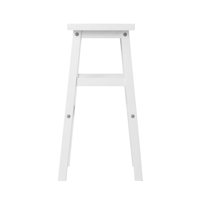 Harley Bar Stools White - Set of 2