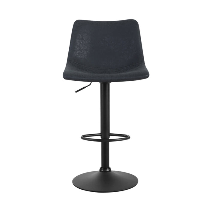 Classic Bar Stools Black - Set of 2