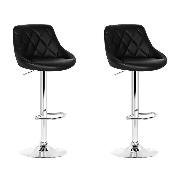 Ellen Bar Stools Black - Set of 2