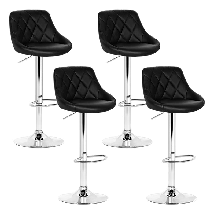 Ellen Bar Stools Black - Set of 4