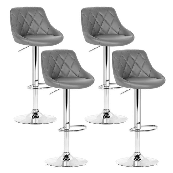 Ellen Bar Stools Grey - Set of 4