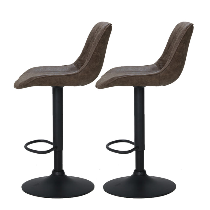 Blanche Bar Stools Brown - Set of 2