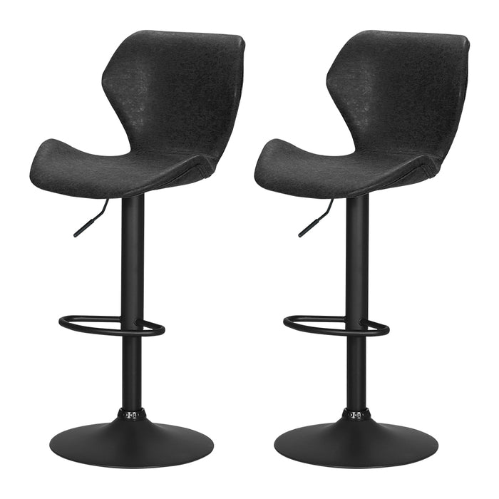 Maeve Bar Stools Grey - Set of 2