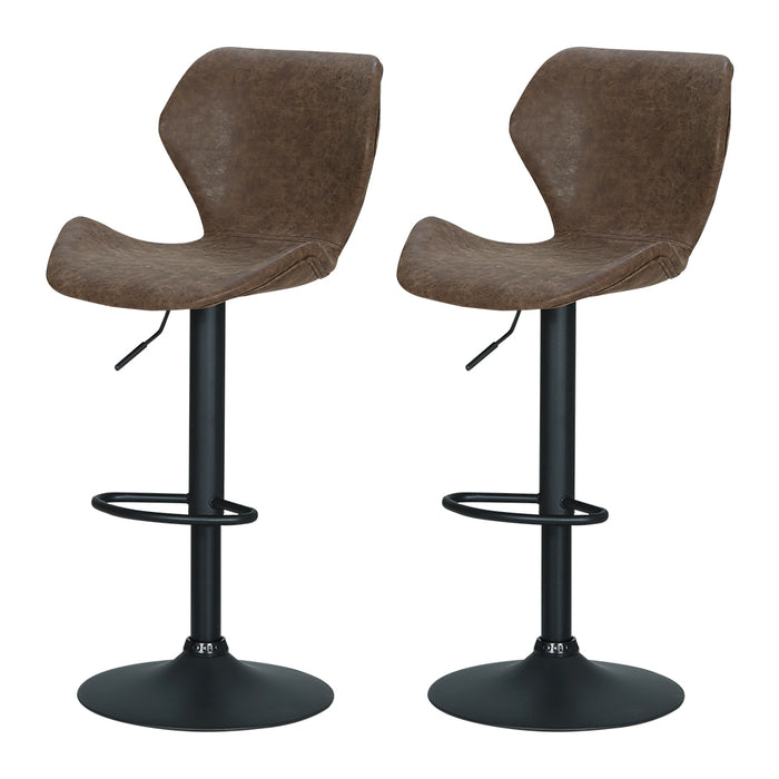 Maeve Bar Stools Brown - Set of 2