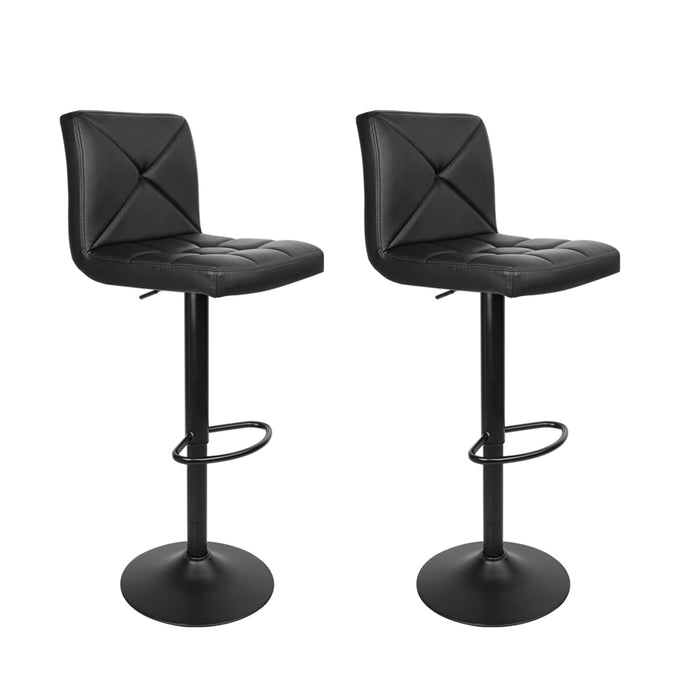 Nadine Bar Stools Black - Set of 2