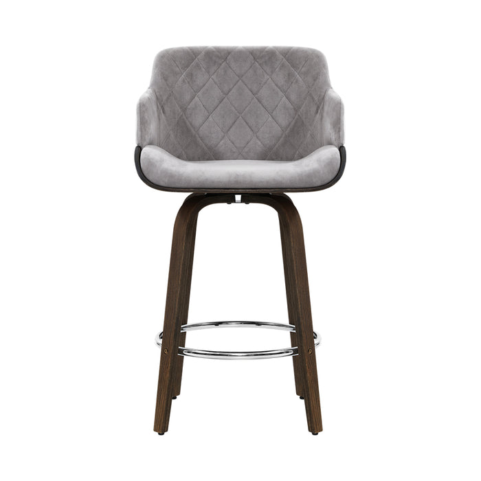 Harmony Bar Stool Grey - Set of 1