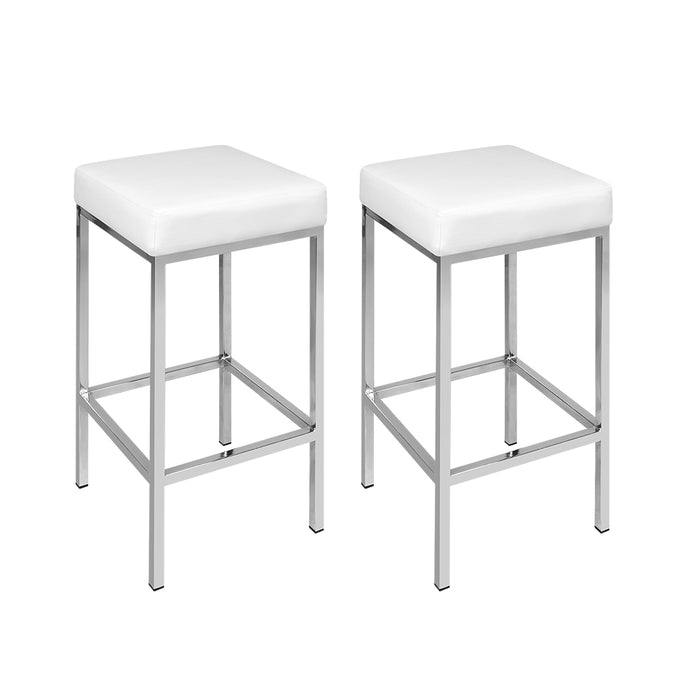 Hilda Bar Stools White - Set of 2