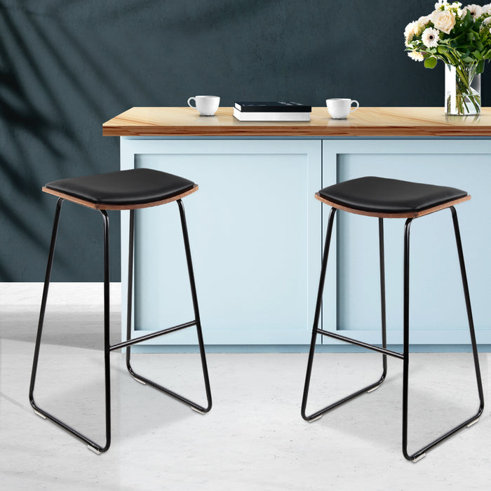 Bridget Bar Stools Black - Set of 2