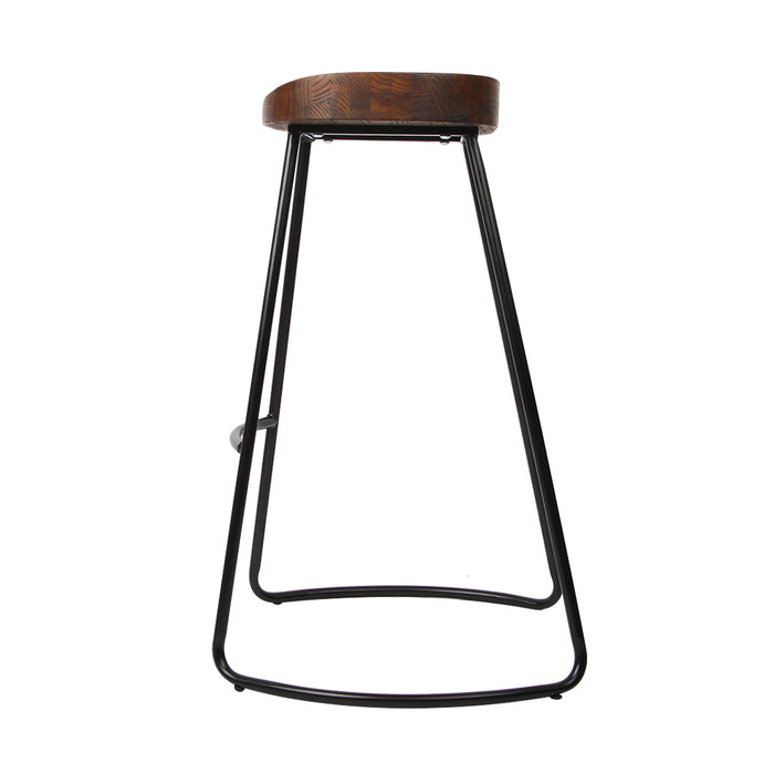 Elm Bar Stools Black - Set of 2