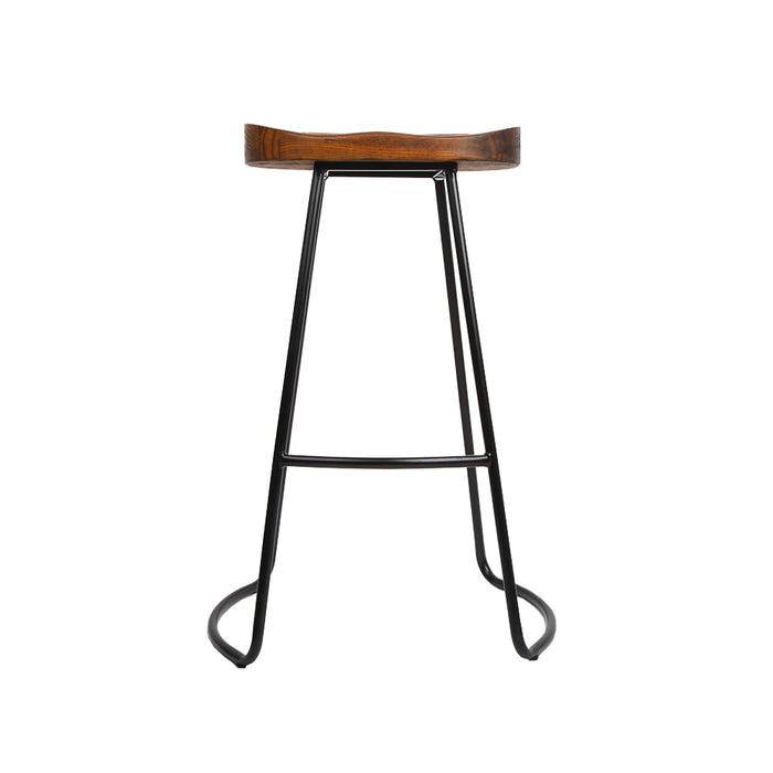 Elm Bar Stools Black - Set of 4