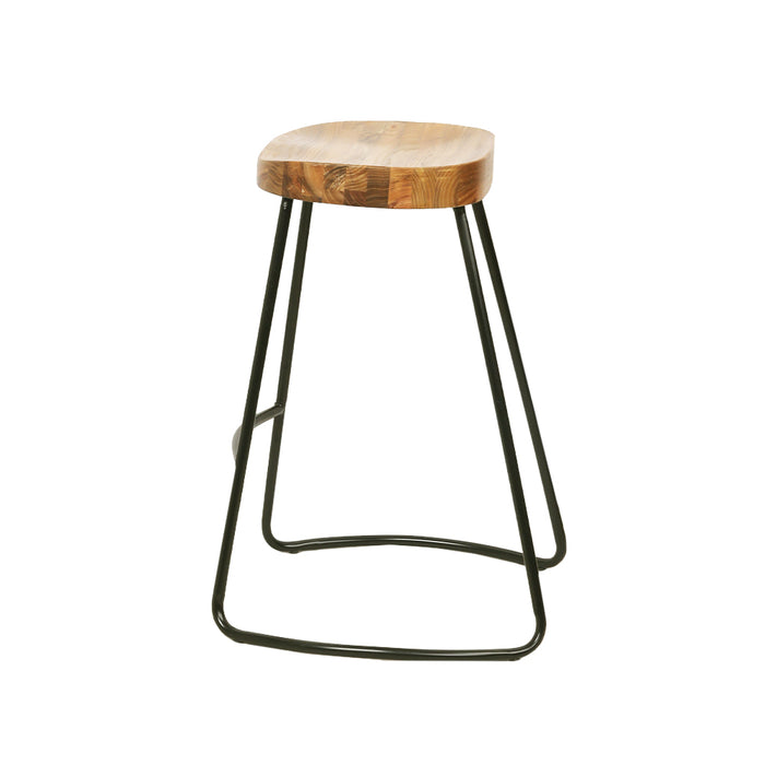 Elm Bar Stools Natural - Set of 4