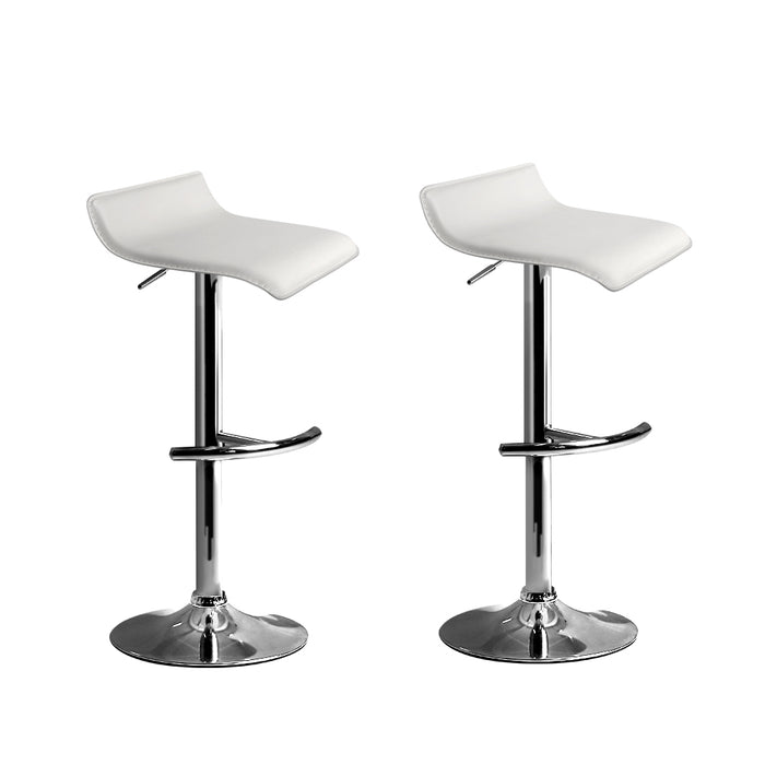 Lois Bar Stools White - Set of 2