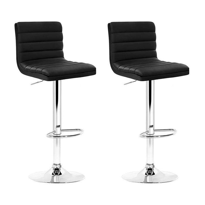 Linda Bar Stools Black - Set of 2