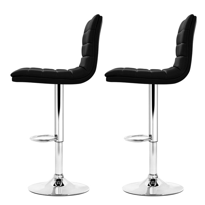 Linda Bar Stools Black - Set of 2