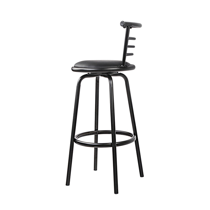 Simple Bar Stools Black - Set of 2