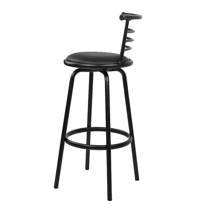 Simple Bar Stools Black - Set of 4