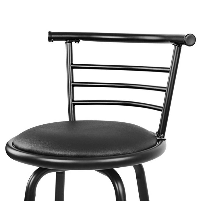 Simple Bar Stools Black - Set of 4