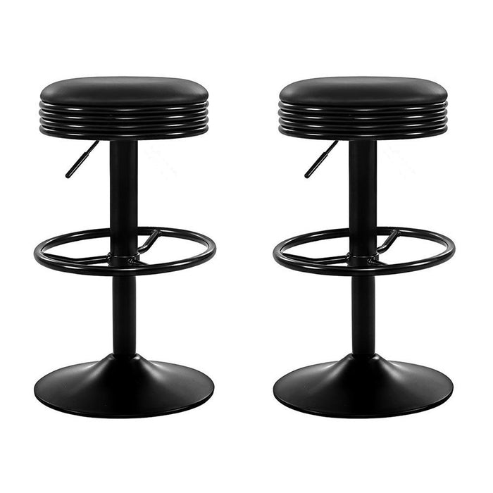 Shannon Bar Stools Black - Set of 2