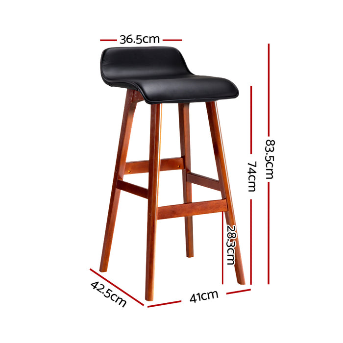 Celeste Bar Stool Black - Set of 2