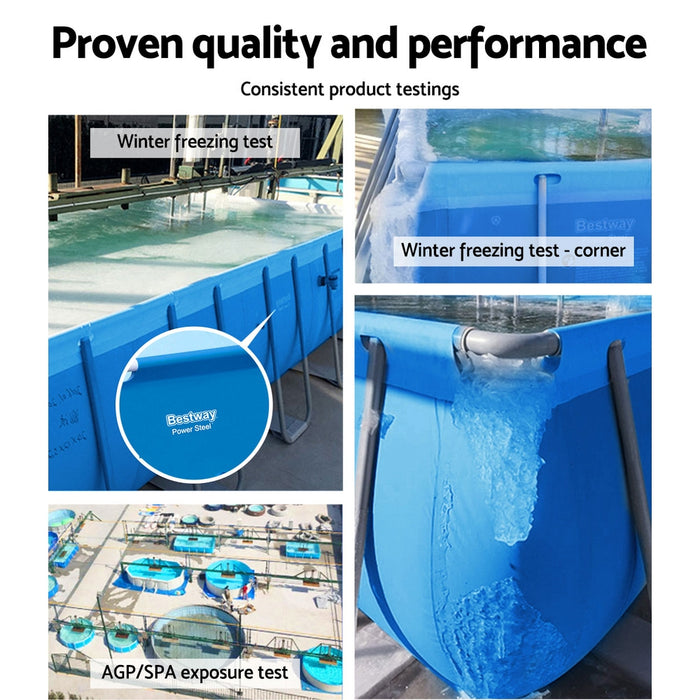 Swimming Pool Above Ground Heavy Duty Steel Pro™ Frame Pools 4M