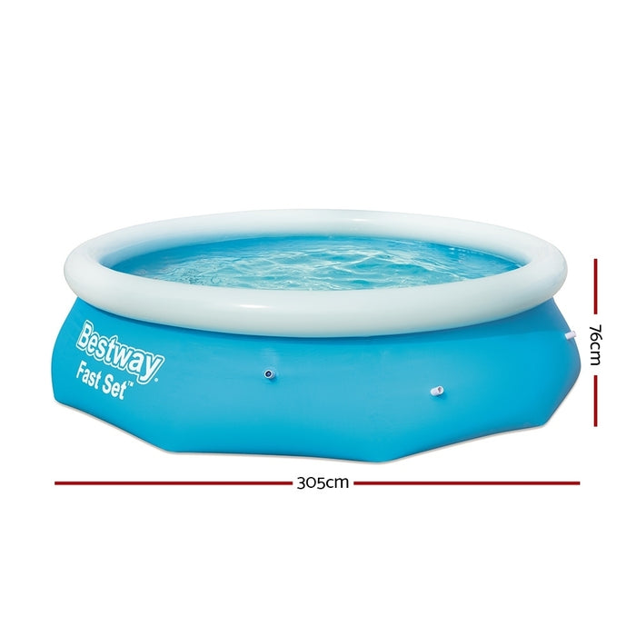 Above Ground Swimming Pool 305x76cm Fast Set Pool Family