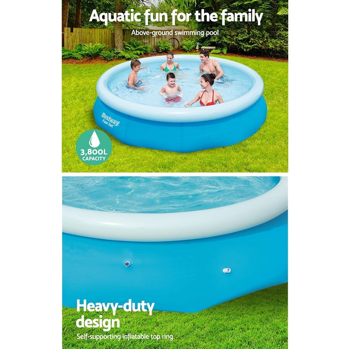 Above Ground Swimming Pool 305x76cm Fast Set Pool Family