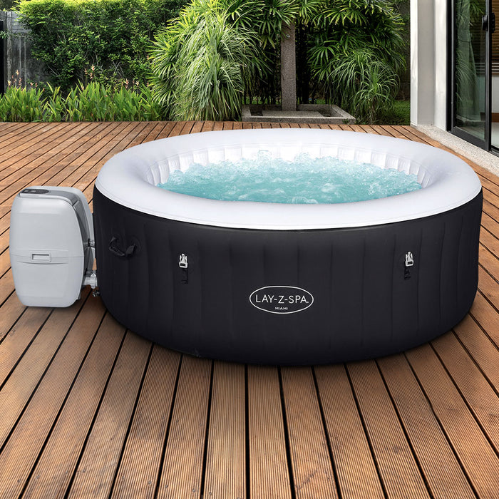 Inflatable Spa Pool Massage Hot Tub Portable Spa Outdoor Bath Pools