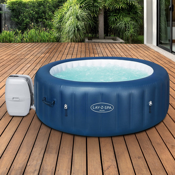 Inflatable Spa Pool Massage Hot Tub Lay-Z Bath Pools Smart App Control