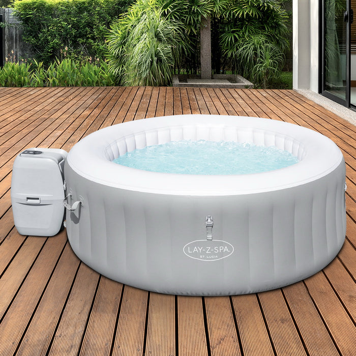 Inflatable Spa Pool Massage Portable Hot Tub Lay-Z Spa Mini Bath Pools