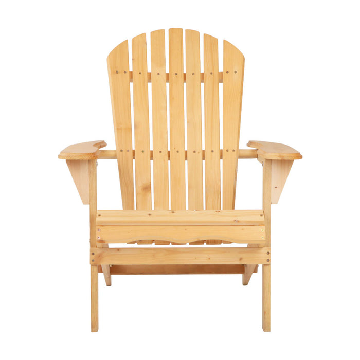 Outdoor Chairs Furniture Beach Chair Lounge Wooden Adirondack Garden Patio