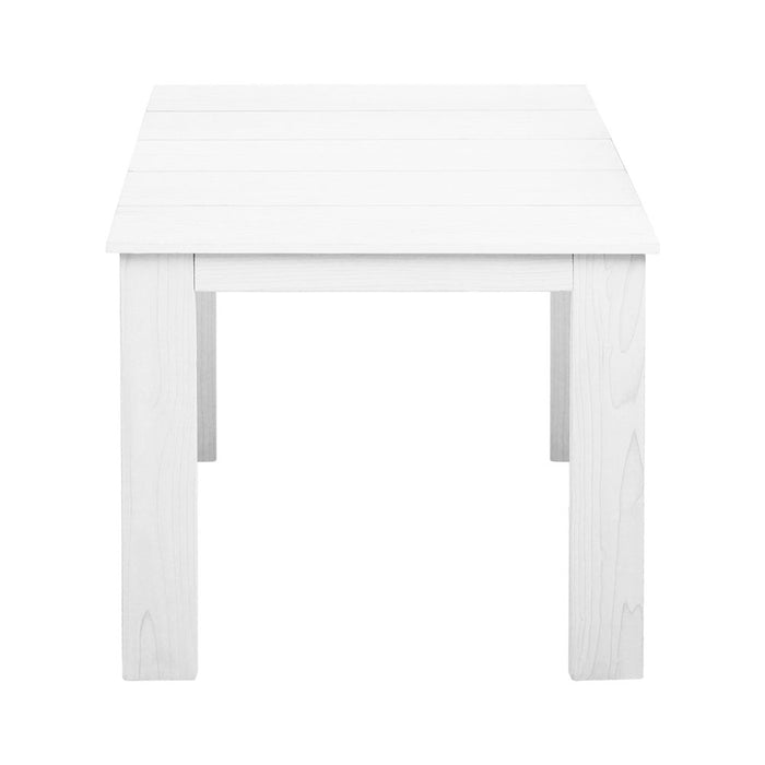 Outdoor Side Beach Table - White