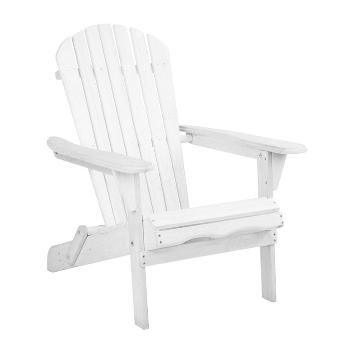 Outdoor Furniture Adirondack Chairs Beach Chair Lounge Wooden Patio Garden