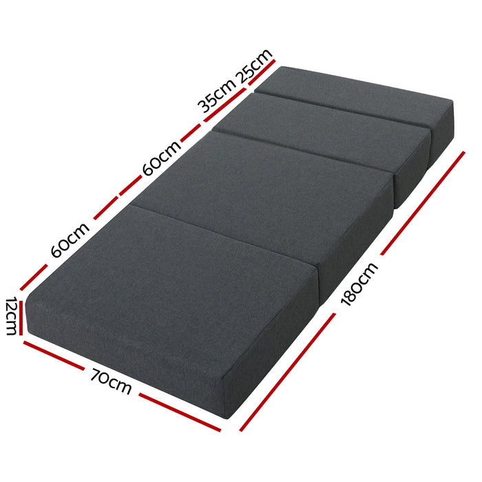 Folding Mattress Foldable Portable Bed Floor Mat Camping Pad