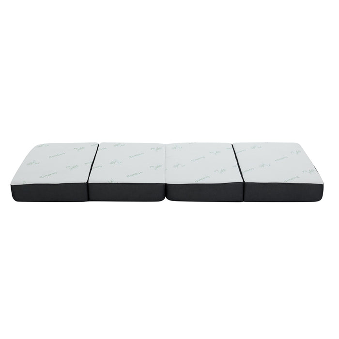 Portable Mattress Folding Foldable Foam Floor Bed Tri Fold 180cm