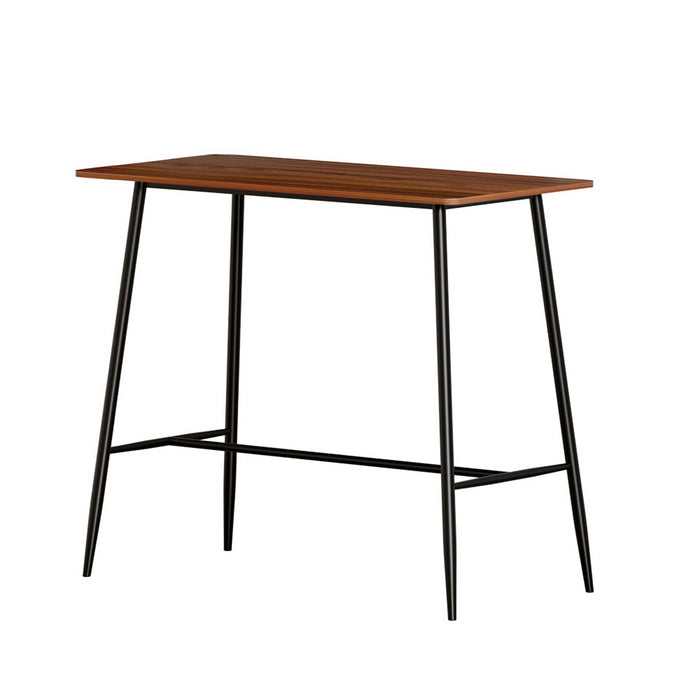 Bar Table Industrial Dining Desk High Wood Kitchen Shelf Wooden Cafe Pub