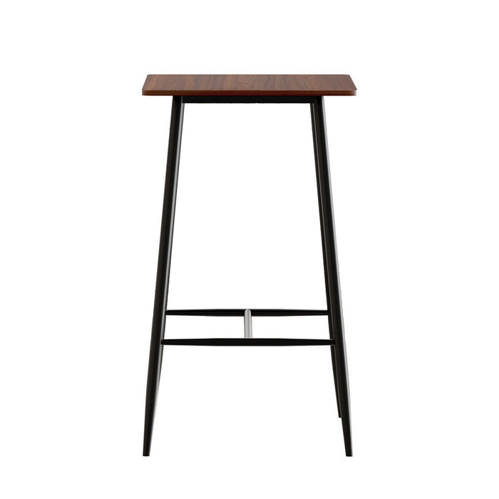 Bar Table Industrial Dining Desk High Wood Kitchen Shelf Wooden Cafe Pub