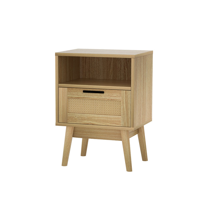 Rattan Bedside Table