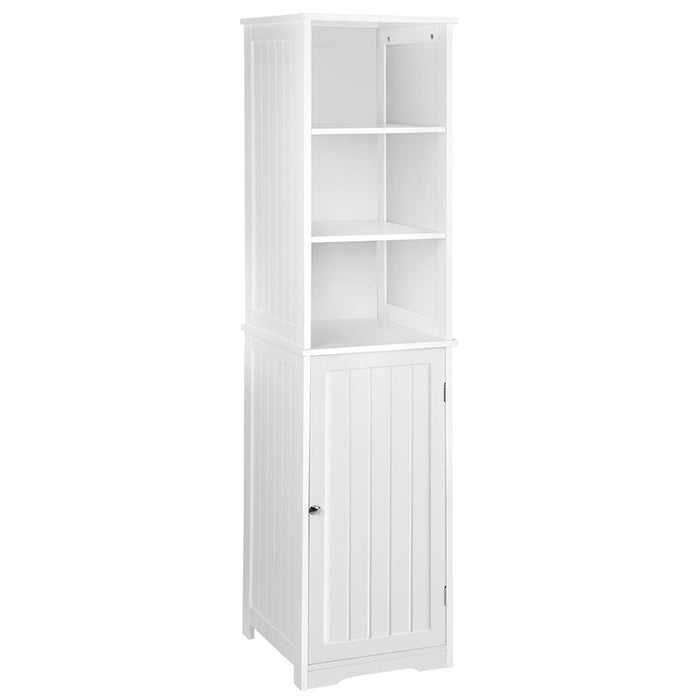 Bathroom Tallboy Furniture Toilet Storage Cabinet Laundry Cupboard Tall