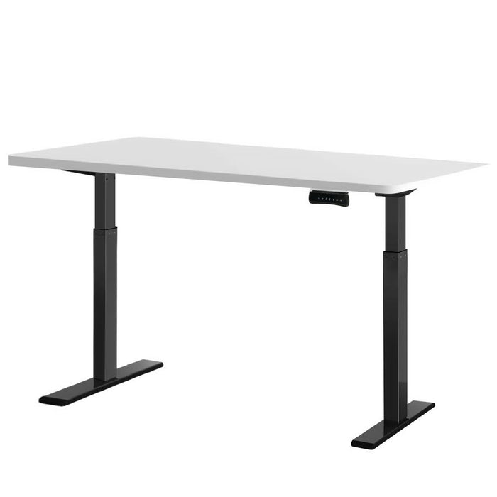 Standing Desk Electric Height Adjustable Sit Stand Desks Black White