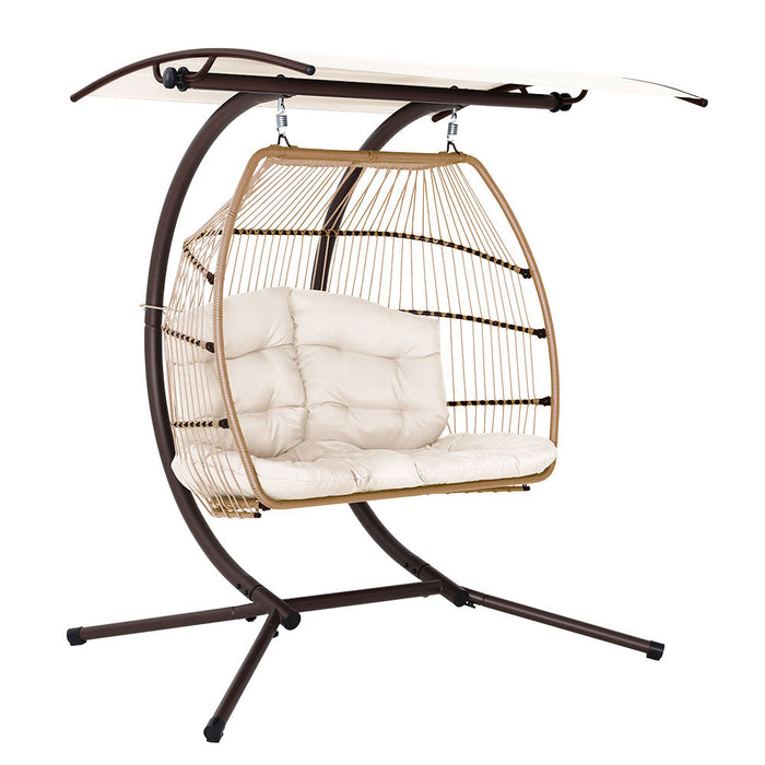 Rebecca Double Egg Swing Chair