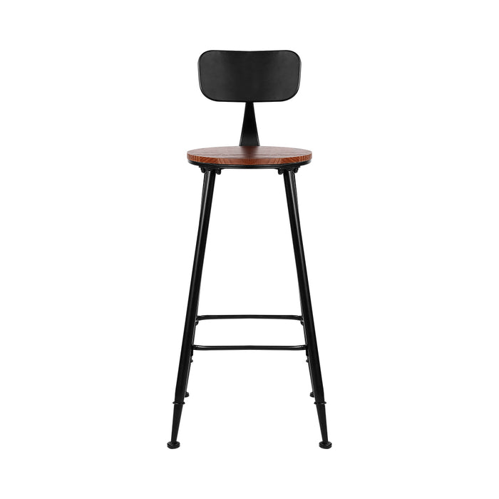 4x Vintage Industrial Bar Stool Retro Barstools Dining Chairs Kitchen