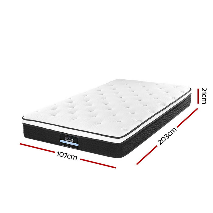 Bonita Euro Top Bonnell Spring Mattress 21cm Thick King Single