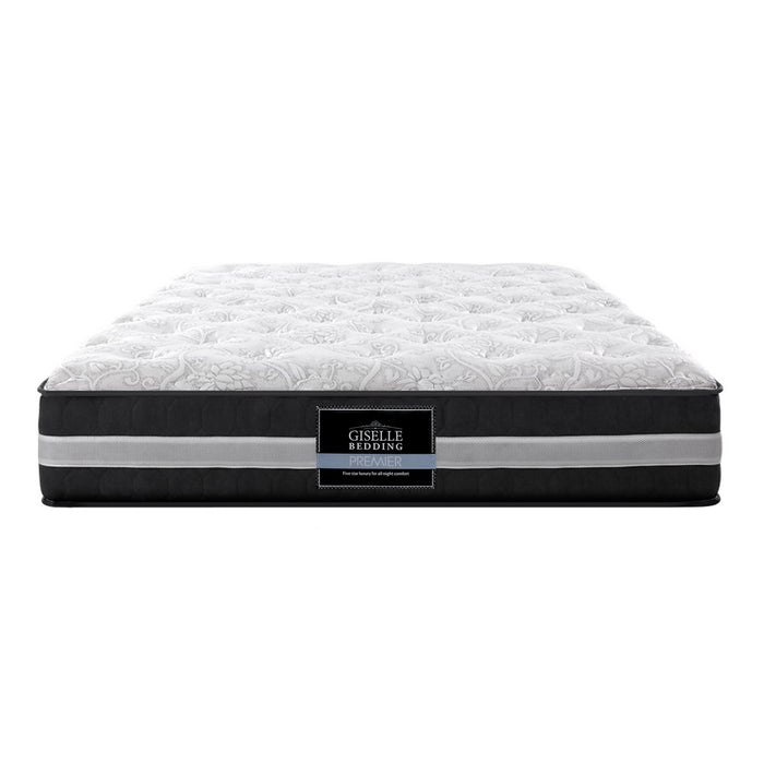 King Mattress Bed Size 7 Zone Pocket Spring Medium Firm Foam 30cm