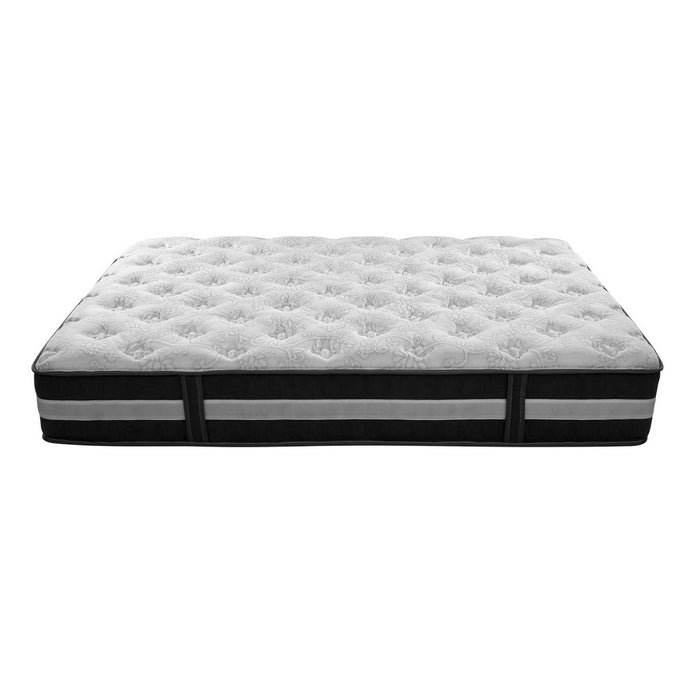 King Mattress Bed Size 7 Zone Pocket Spring Medium Firm Foam 30cm