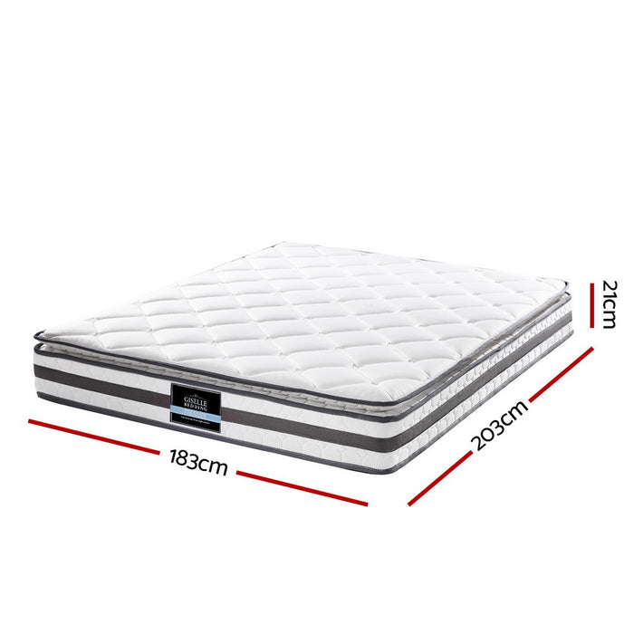 Normay Bonnell Spring Mattress 21cm Thick King