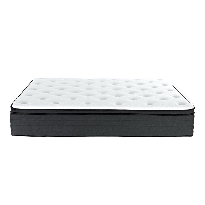 KING Mattress Bed 7 Zone Euro Top Pocket Spring Firm Foam